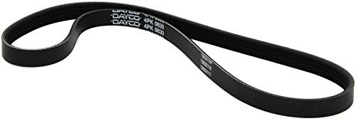 Dayco 4PK830 Poly Rib Belt, Black/White