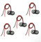 sourcingmap 5pcs I Type 9V Clip de batterie Connecteurs à coque dure Boucle Câble