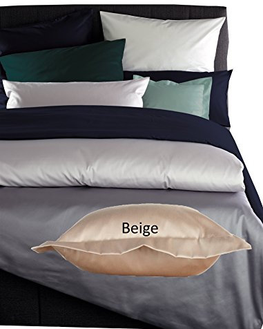 Curt Bauer Mako Satin Uni Bettwäsche 135x200 (beige)