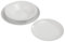 Deagourmet Venere Set Piatti da tavola, Porcellana Bianca, Standard