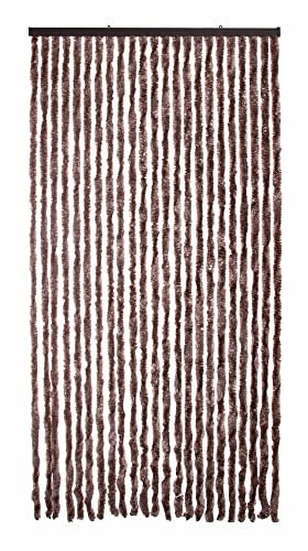 VERDELOOK Tenda Ciniglia da Sole 120x230 cm, Marrone, Fili: 27