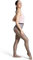 Capezio Malla de pesca profesional con costuras para mujer - negro - S-M