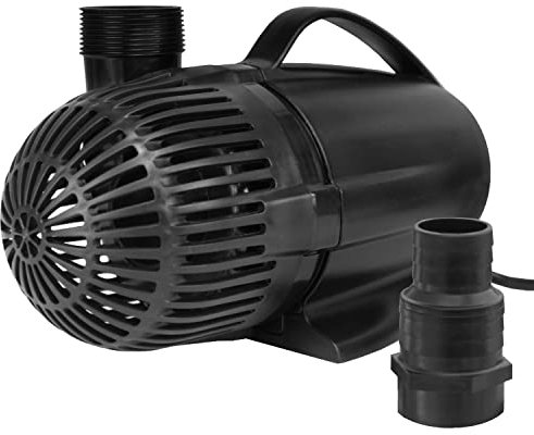 TotalPond Wasserfallpumpe mit Umdrehungspumpentechnologie – 2000 GPH 3600 GPH Wasserfall-Pumpe