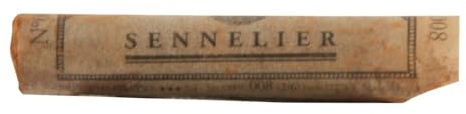SENNELIER Extra-Soft French Pastel for Professional Artists, Black Brown 8