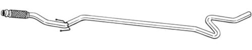 Bosal 975-001 Abgasrohr