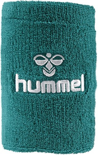 hummel Unisex Schweißband Old School Big Wristband 099014 Sports Green/White One Size