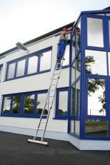 Günzburger Glasreinigerleiter Komplettsatz mit nivello®-Traverse 4-teiliger Satz (1UT+2MT+1OT)