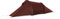 Nordisk Halland 2 LW Kampagnenzelt, Rot (Burnt Red), Einheitsgröße