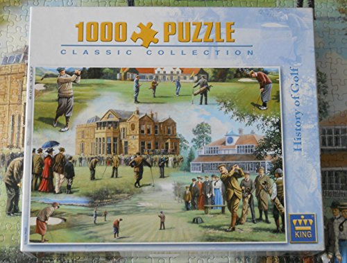 King History of Golf 1000 piece Jigsaw Puzzle
