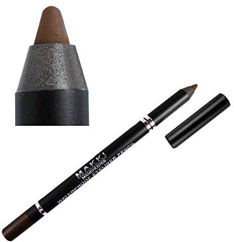Brunette Waterproof Glide on Eyeliner Colour Shade Number 03 Super long stay and smudge proof Eye Liner