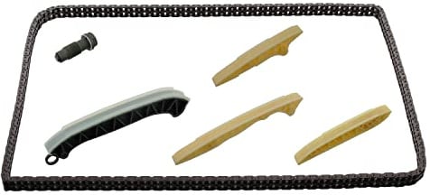 febi bilstein 30329 Steuerkettensatz für Nockenwelle, mit Gleitschienen und Kettenspanner, 1 Stück