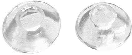 Runde Silikon Brillen Nasenpads/Brillenpads Klicksystem 9 mm - .35'' 3 Paare