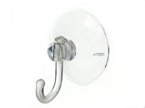 500 X Saug Sucker Fenster Haken Clear Plastic Haken 45Mm