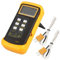 BW Digital Thermometer 2 Way K-Type Sensor Temperature Probe, Dual Two Channel Digital Thermometer 2 K-Type Thermocouple Sensor 1300 °C 2372 °C