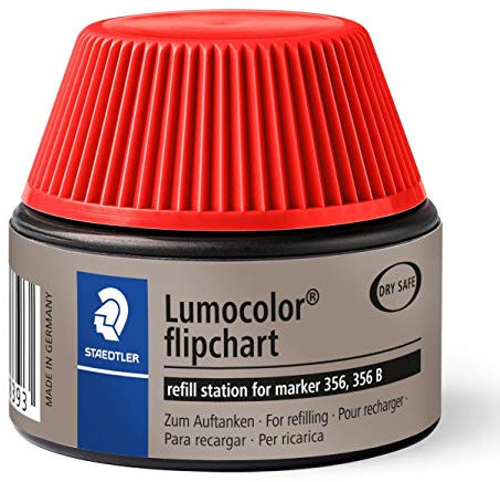 STAEDTLER 488 56-2 Lumocolor flipchart marker Nachfüllstation für 356/356 B, rot