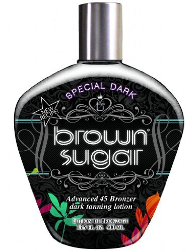 Tan Incorporated Special Dark Brown Sugar Tingle-Free Advanced 45 Bronzer Tanning Lotion 400ml