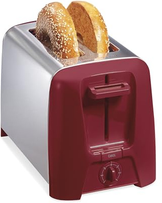 Hamilton Beach 22623 Cool Wall 2-Slice Toaster, Red