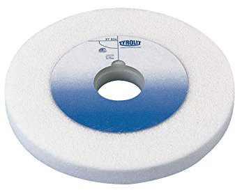 Tyrolit 2699 Schleifbockscheibe Edelkorund Form 1 gerade, Korn 60, 150 mm x 20 mm x 32 mm