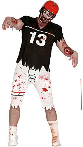 FIESTAS GUIRCA Quarterback Zombie Kostüm für Herren