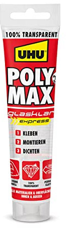 Imedio Poly Max Kleber Glas Express Tube 115G