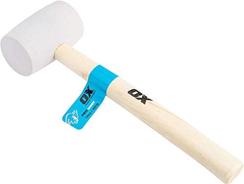 OX ox-p081816 Pro White martello di gomma, multicolore, 453,6 gram