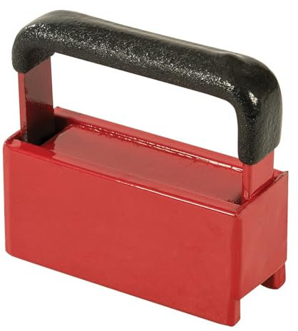 Silverline 250000 Magnet mit Handgriff Hebekraft bis 11 kg, red