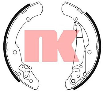 NK 2743631 Bremsbackensatz