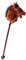 small foot Steckenpferd Donner mit Sound und weichem Textilkopf, Holzstecken mit zwei Rollen, ab 3 Jahren 4105