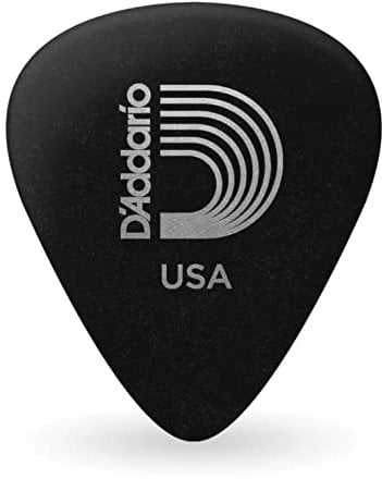 Planet Waves 1DBK7-100 Picks Duralin Picks Black 100 Picks Standard Shape in Extra Heavy