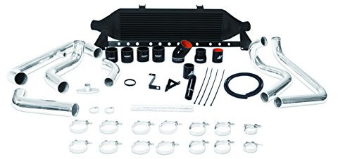 Mishimoto MMINT-WRX-08BK Black Front Mount Intercooler Kit
