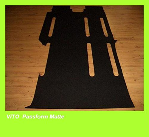 Gumteppich für Vito W639 lang 9 Sitzer ohne Schienensystem #391