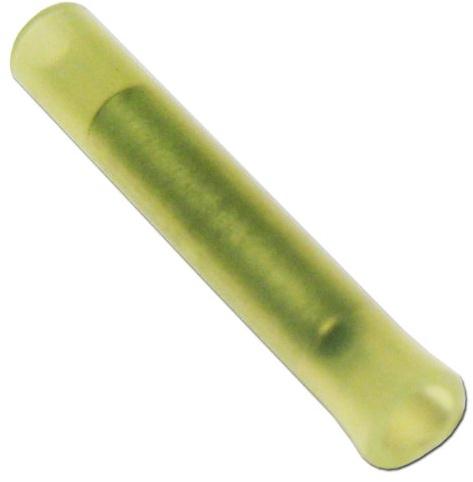 world-trading-net - 100 Stossverbinder Gelb 0,1-0,5mm² isoliert Nylon