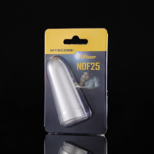 Nitecore NCNDF25 Licht-Diffusor, Unisex, Erwachsene, transparent