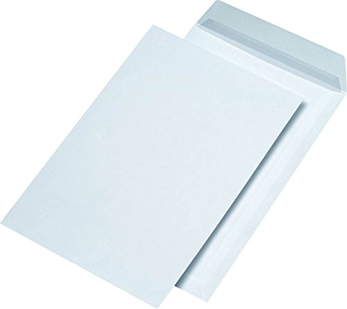 MAILmedia 388370 Versandtasche C4 haftklebend, ohne Fenster, weiß