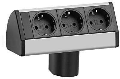 EVOline Schulte Elektrotechnik Dock Small 3-Fach für Eurostecker