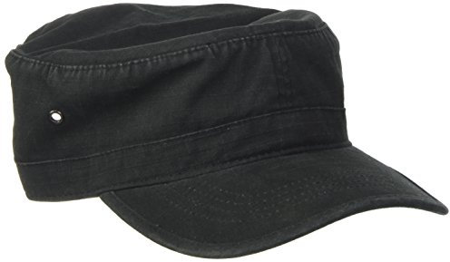TANK NERO BERRETTO MILITARE VASCO CAP CHAPEAUX 100% COTONE UNISEX