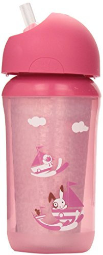 Avent Insulated Straw Cup - Pink - 9 oz by Philips AVENT