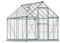 Canopia by Palram Serre de Jardin Harmony 5.7m² (Argent) Cadre en Aluminium, Panneaux en Polycarbonate, Résistant aux UV
