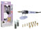 Pebaro 0251 Strass Set, Strasskolben, 12 Aufsätze für verschiedene Größen, 576 Strasssteine, Hotfix Applikator Glitzersteine auf Stoff, Leder, Papier etc., Kreativ Set, Basteln, Designen, Handarbeiten