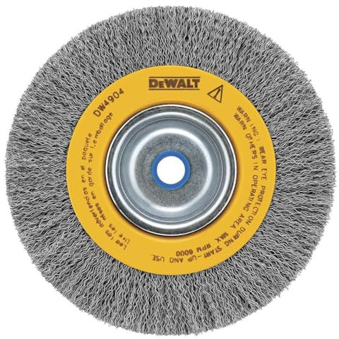 Dewalt 6 in. Crimped Wire Wheel Medium Face