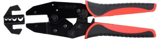 KS Tools 115.1430 Crimpzange für nicht isolierte Kabelschuhe, 220mm