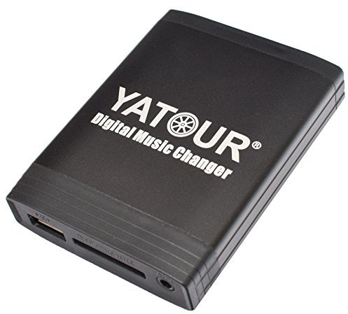 Yatour YT-M06-VOLHU Digitaler Musikadapter USB, SD, AUX, für Volvo HU Radios S40 V40, Autoradio, CD-Wechsler, MP3-Player