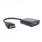 ChenYang Adaptateur HDMI vers sortie VGA femelle pour projecteurs et moniteurs Noir