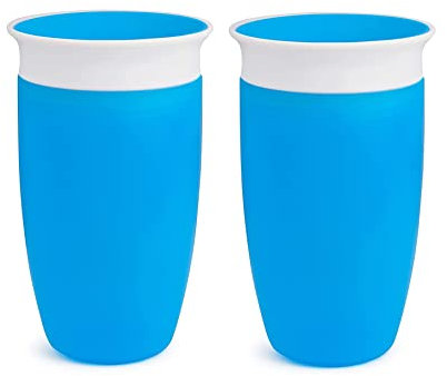 Munchkin Miracle 360 Sippy Cup, Blue, 296ml, 2 Count by Munchkin