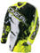 O'NEAL | Motocross-Jersey | MX Enduro | Gepolsterter Ellbogenschutz, V-Ausschnitt, atmungsaktiv | Element Jersey Shocker | Erwachsene | Neon Gelb | Größe S