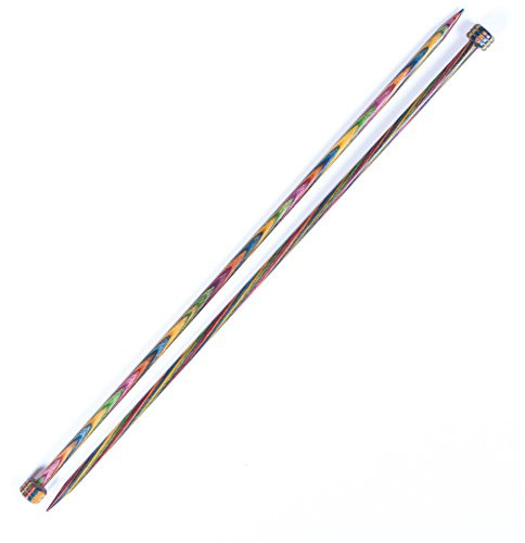 KnitPro KP20222 | Symfonie Single Pointed Knitting Needle | 6½mm x 35cm Pair