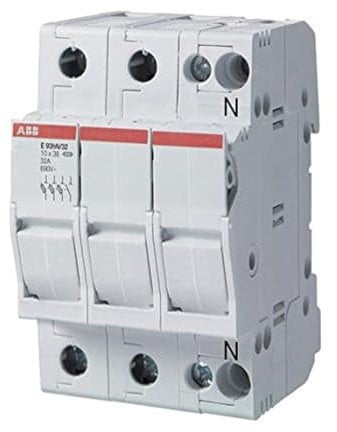 ABB E 93HN/32 Sicherungstrennschalter 4-polig, 32A, 10 x 38mm Sicherungsgr e