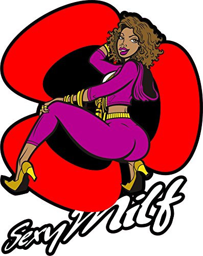 1 x Aufkleber Sexy Lipps Girl Fun Gag Sticker Milf Sex Decal Static FBI Chick