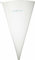 KitchenCraft KCSILICE18 Reusable Piping Bag for Icing and Cake Decorating, Silicone, Large (46 cm), White