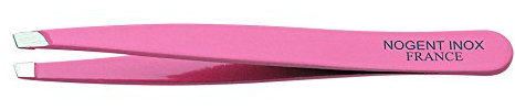 Nogent 3595 Pince à épiler 9,5 cm Rose biais